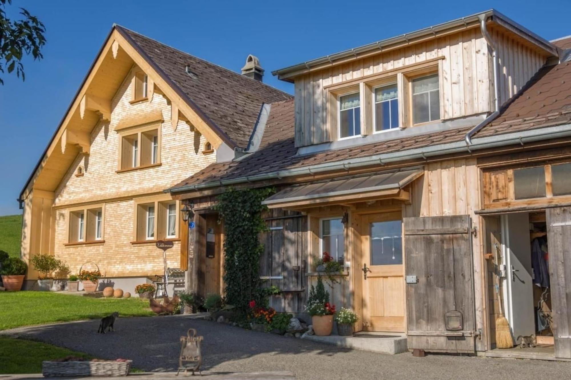 Bauernhof Fendrig - Neue Wohnung Haslen Dış mekan fotoğraf
